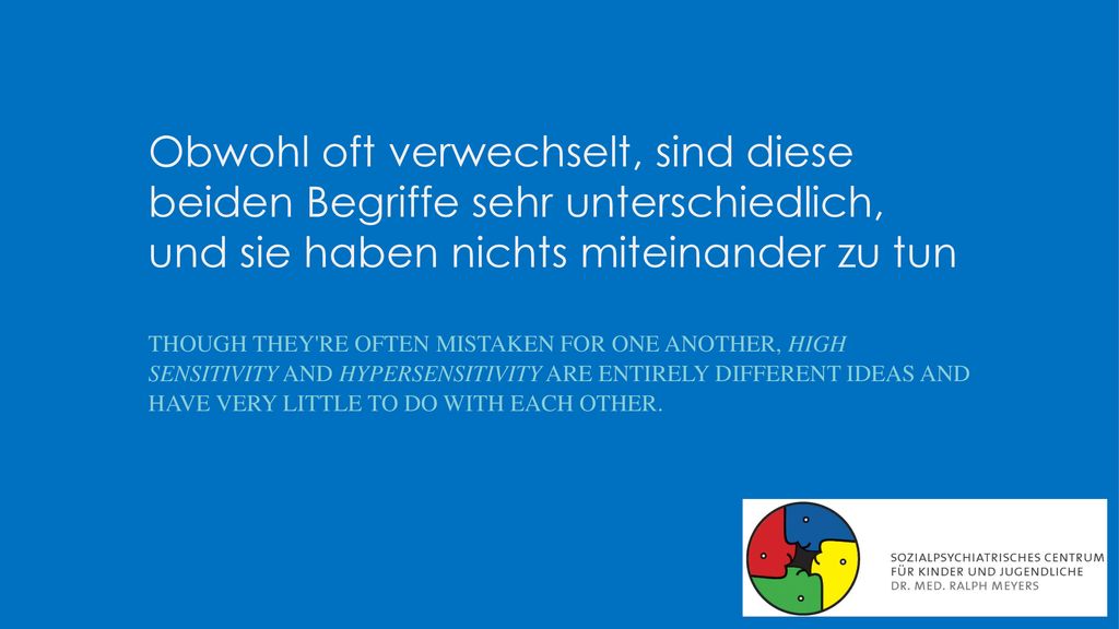 Obwohl oft verwechselt, sind diese beiden Begriffe sehr unterschiedlich, und sie haben nichts miteinander zu tun