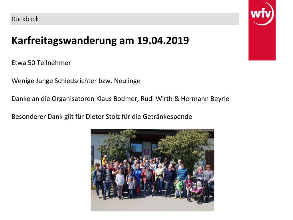 Karfreitagswanderung am