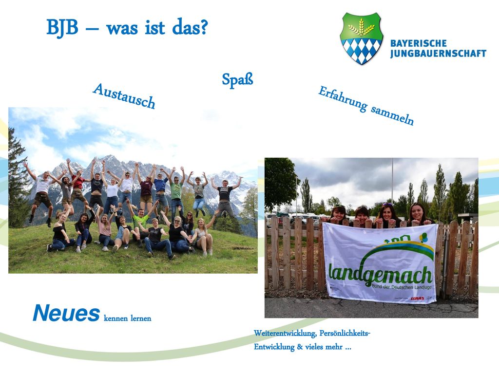 BJB – was ist das Neues kennen lernen Spaß Austausch
