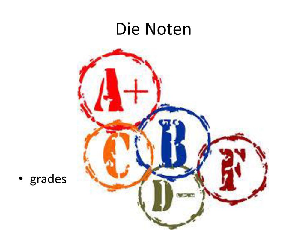 Die Noten grades