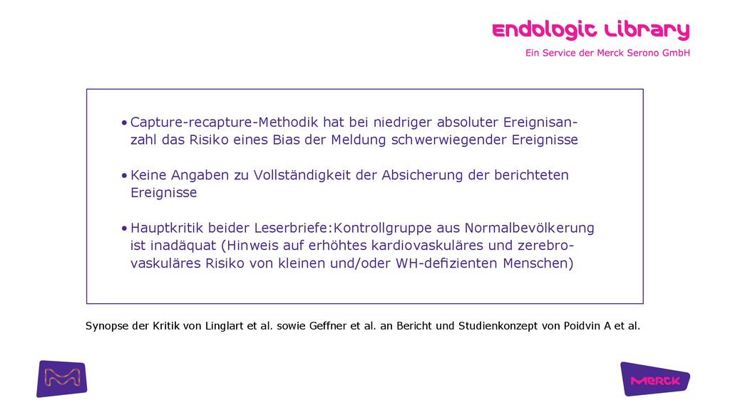 Synopse der Kritik von Linglart et al. sowie Geffner et al