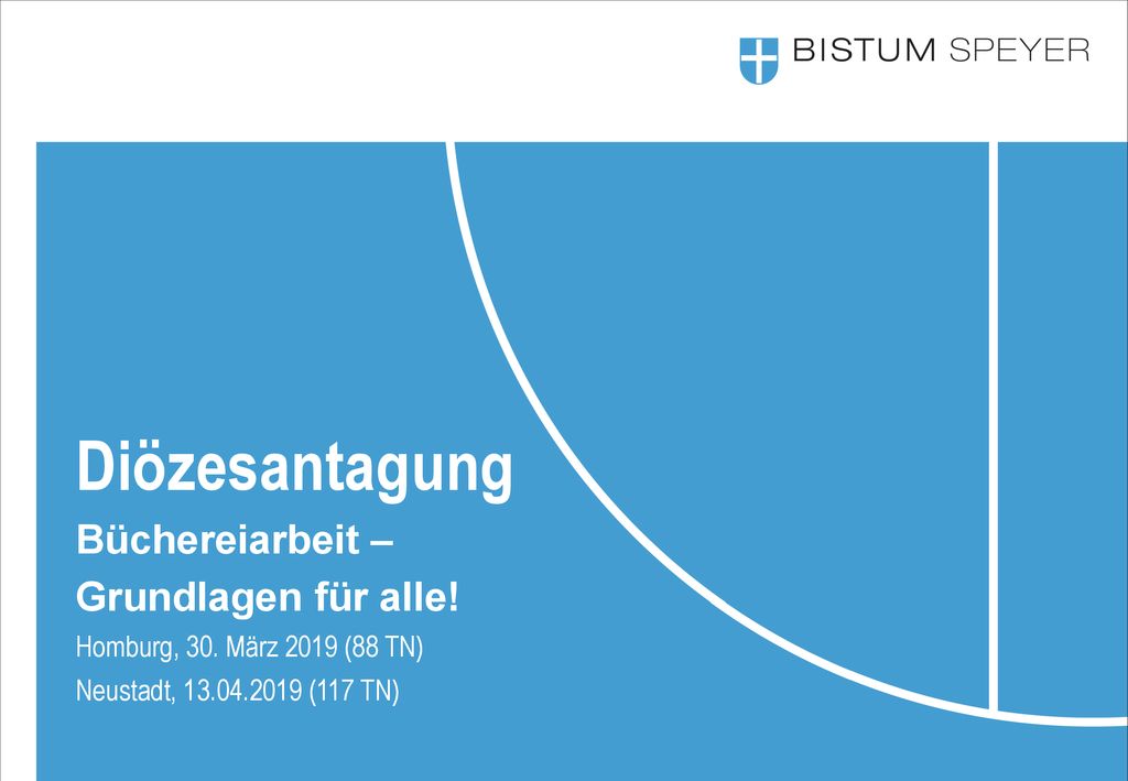 Diözesantagung Büchereiarbeit – Grundlagen für alle!