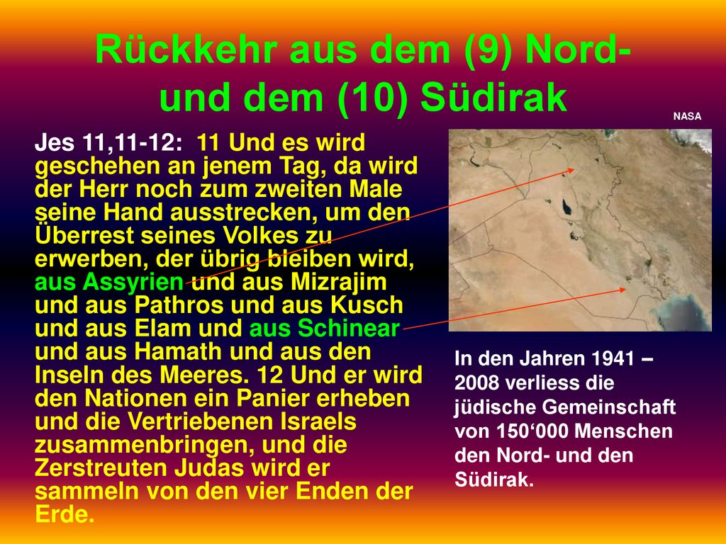 Rückkehr aus dem (9) Nord- und dem (10) Südirak