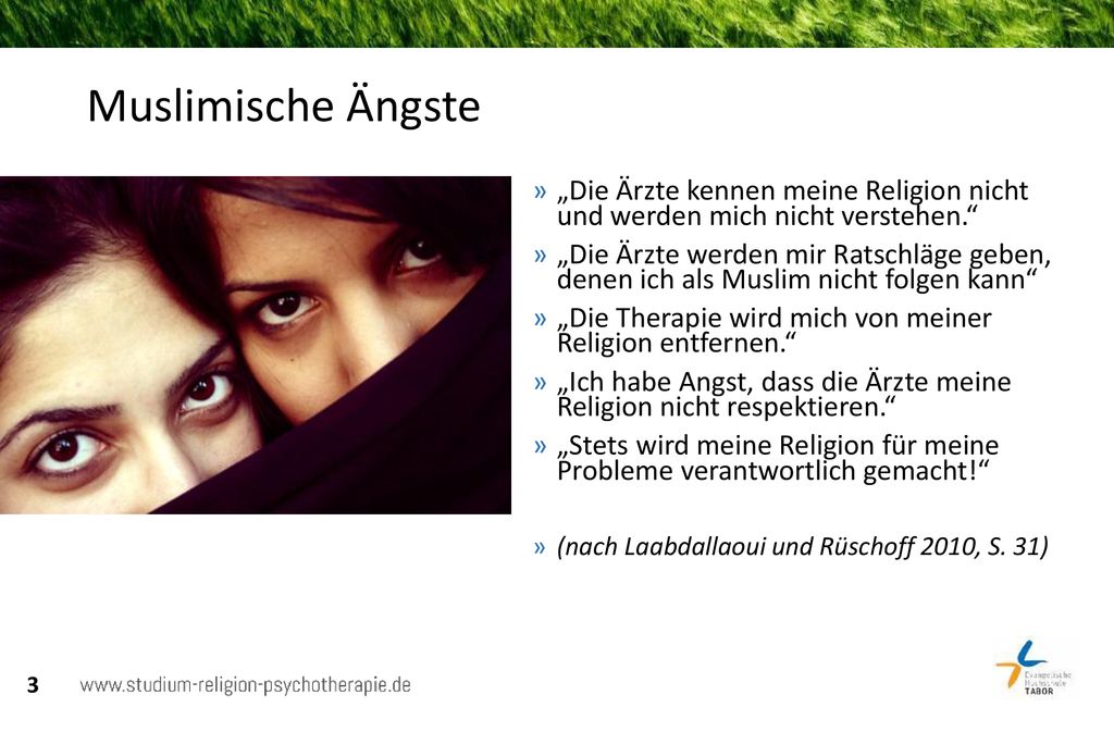 Muslimische Ängste „Die Ärzte kennen meine Religion nicht und werden mich nicht verstehen.