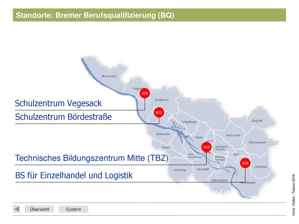 Standorte: Bremer Berufsqualifizierung (BQ)