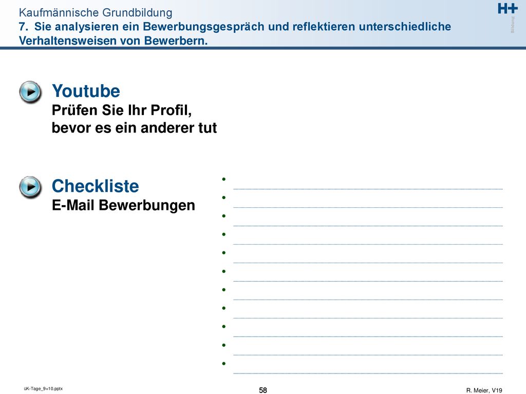 Youtube Checkliste Prüfen Sie Ihr Profil, bevor es ein anderer tut