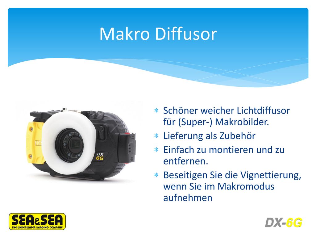 Makro Diffusor Schöner weicher Lichtdiffusor für (Super-) Makrobilder. Lieferung als Zubehör. Einfach zu montieren und zu entfernen.
