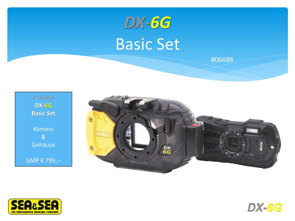 DX-6G Basic Set DX-6G #06688 # DX-6G Basic Set Kamera & Gehäuse