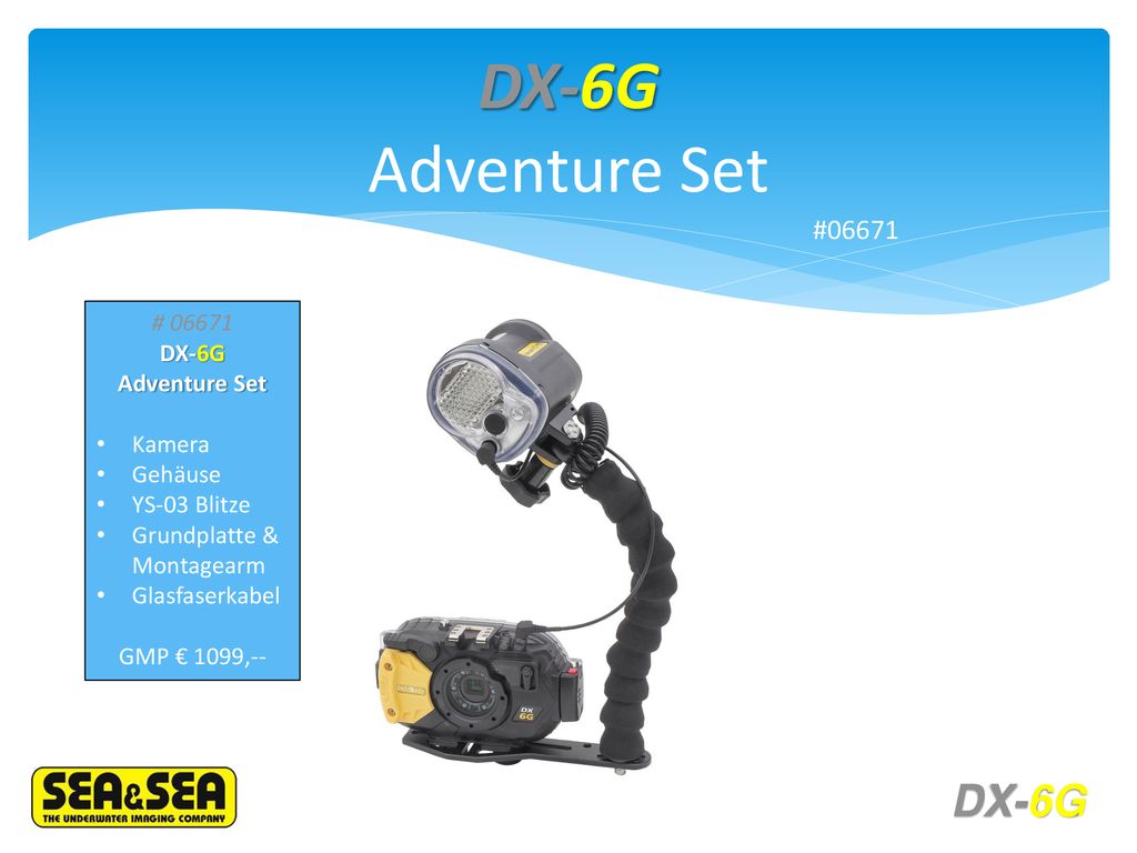 DX-6G Adventure Set DX-6G #06671 # DX-6G Adventure Set Kamera