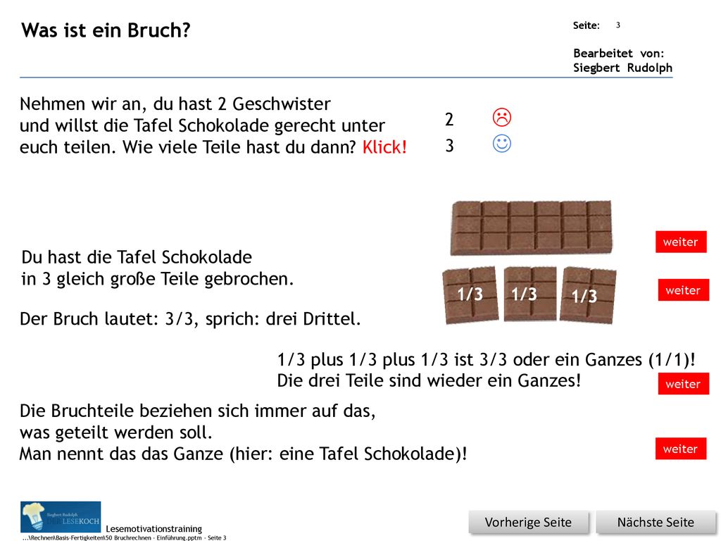 Was ist ein Bruch teil? Was ist ein Bruch teil?