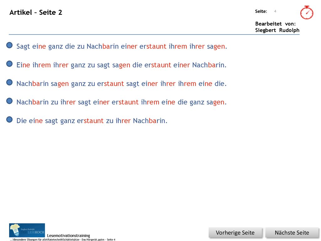 Sagt eine ganz die zu Nachbarin einer erstaunt ihrem ihrer sagen.