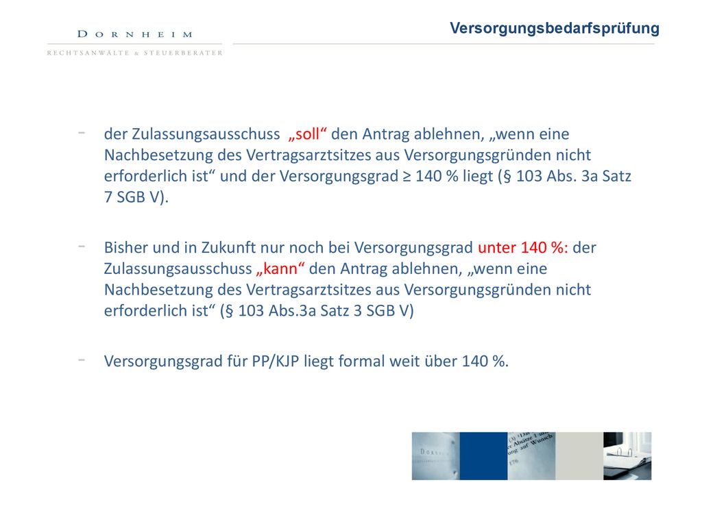 Versorgungsgrad für PP/KJP liegt formal weit über 140 %.
