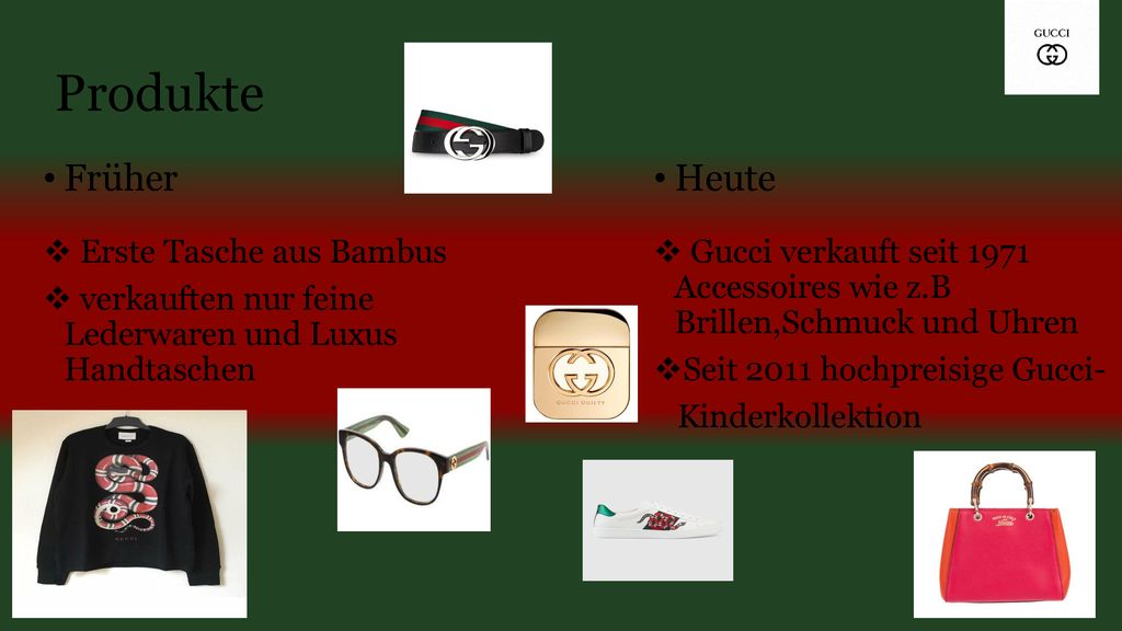 Produkte Früher Heute Erste Tasche aus Bambus