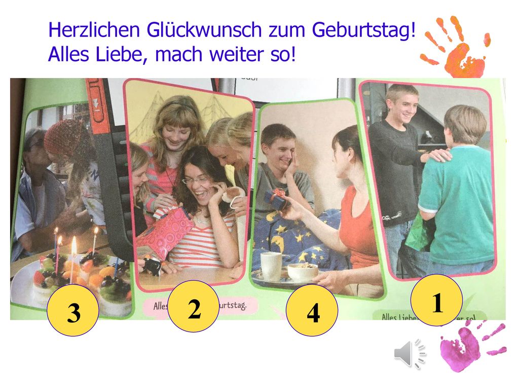 Herzlichen Glückwunsch zum Geburtstag! Alles Liebe, mach weiter so!