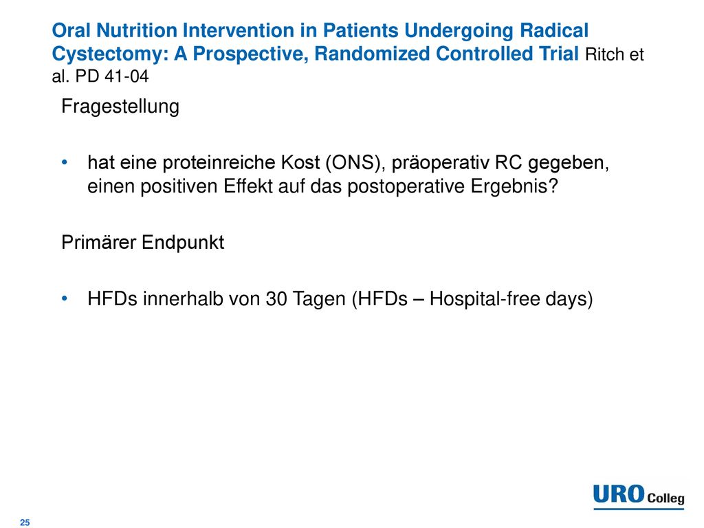 HFDs innerhalb von 30 Tagen (HFDs – Hospital-free days)