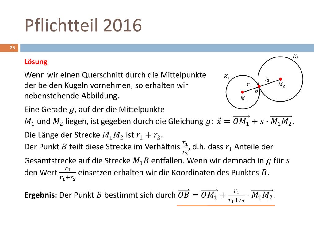 Pflichtteil 2016 𝑀 1. 𝑀 2. 𝑟 1. 𝑟 2. 𝐾 1. 𝐾 2. 𝐵. Lösung.