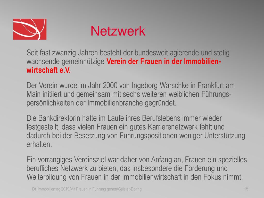 Dt. Immobilientag 2019/Mit Frauen in Führung gehen/Galster-Döring