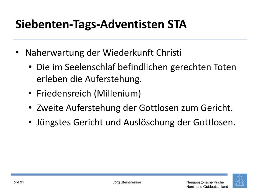 Siebenten-Tags-Adventisten STA