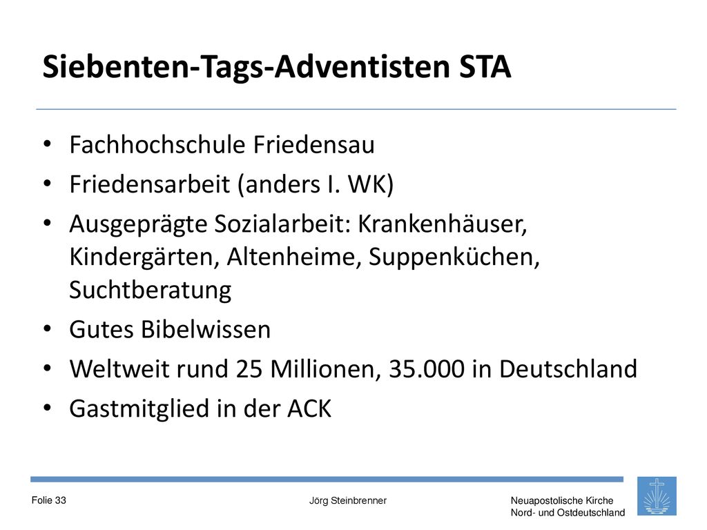 Siebenten-Tags-Adventisten STA