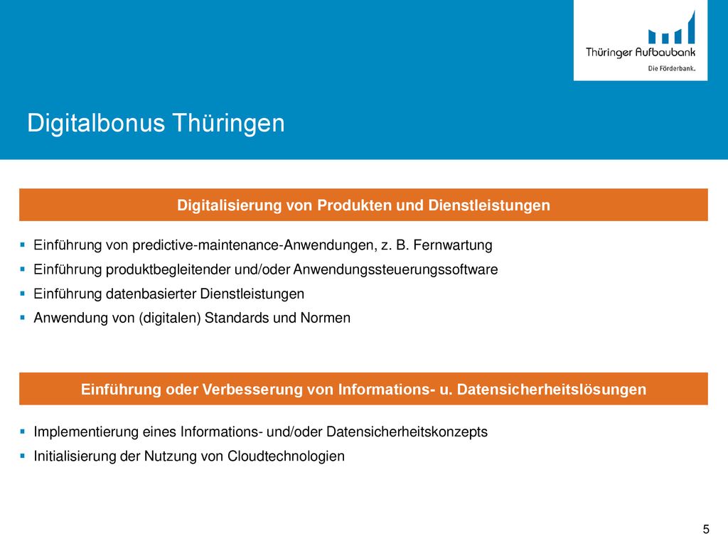Digitalisierung von Produkten und Dienstleistungen