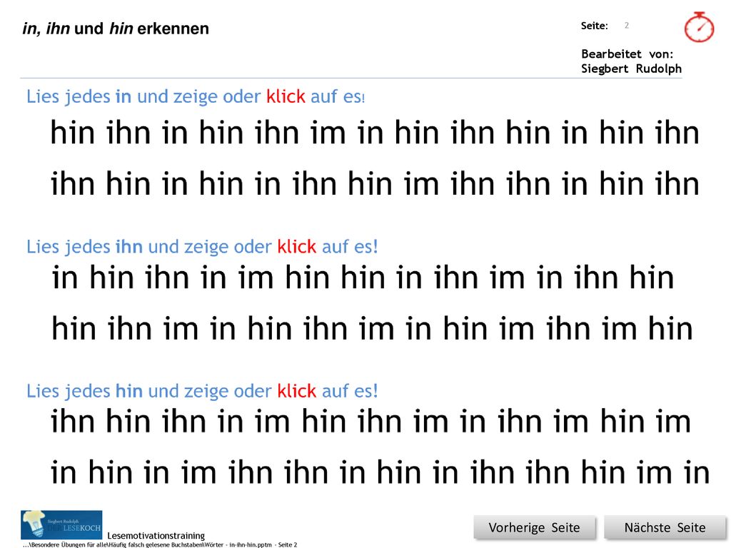 hin ihn in hin ihn im in hin ihn hin in hin ihn