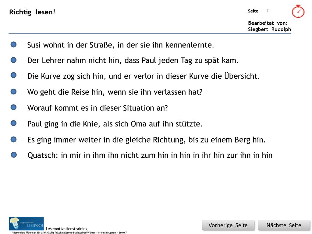 Susi wohnt in der Straße, in der sie ihn kennenlernte.