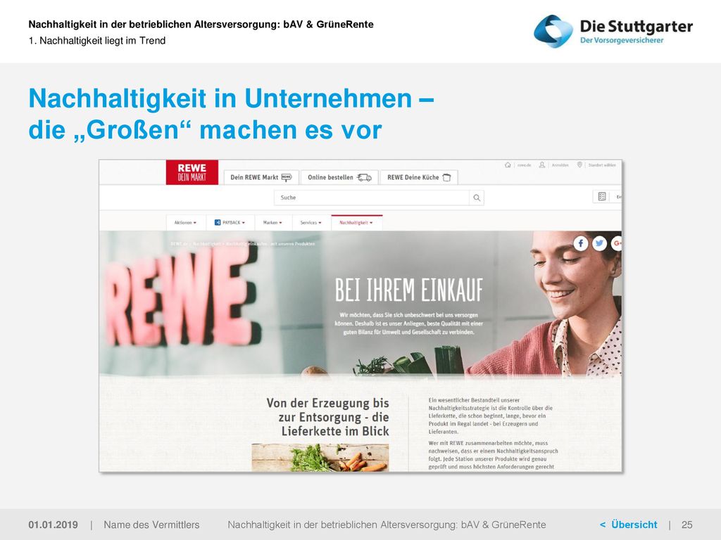 Nachhaltigkeit in Unternehmen – die „Großen machen es vor