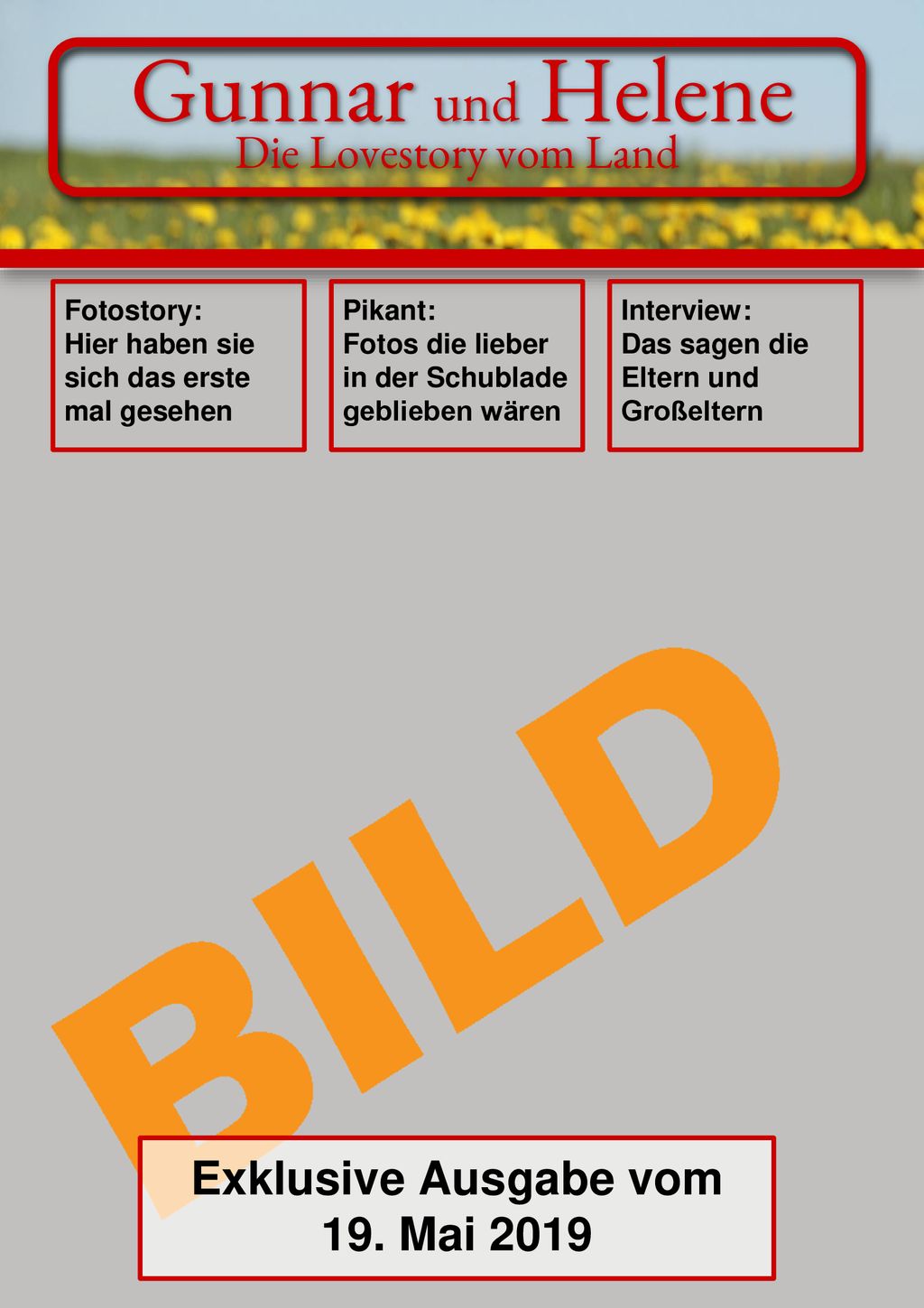 Gunnar und Helene Die Lovestory vom Land Exklusive Ausgabe vom