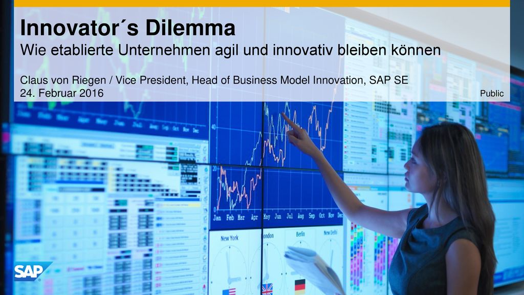 Innovator´s Dilemma Wie etablierte Unternehmen agil und innovativ bleiben können