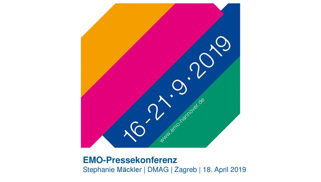 EMO-Pressekonferenz Stephanie Mäckler | DMAG | Zagreb | 18. April 2019