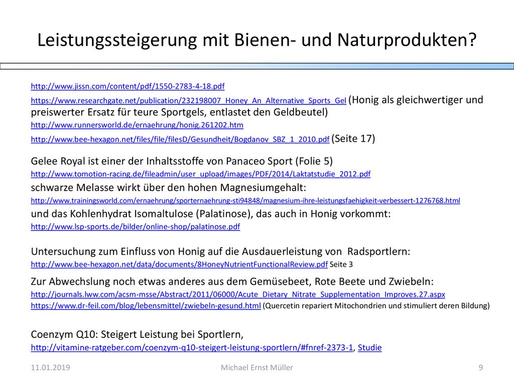 Leistungssteigerung mit Bienen- und Naturprodukten