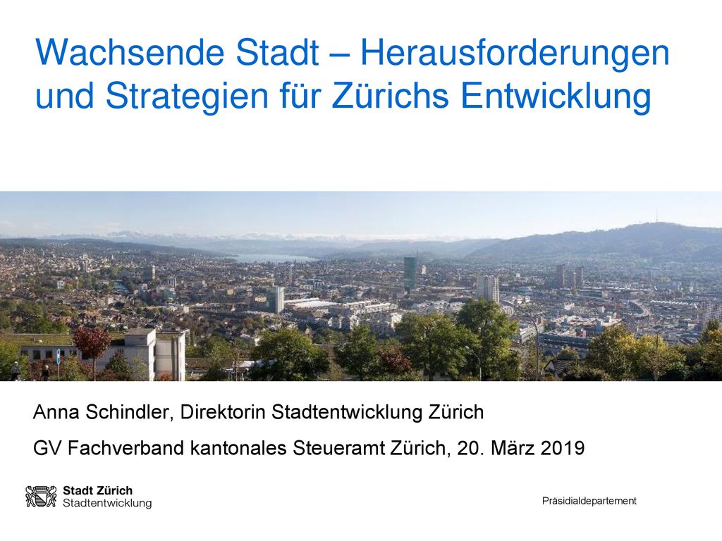 Wachsende Stadt – Herausforderungen und Strategien für Zürichs Entwicklung