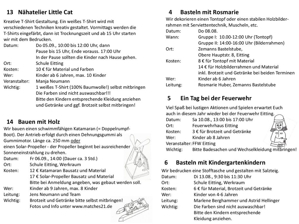 5 Ein Tag bei der Feuerwehr