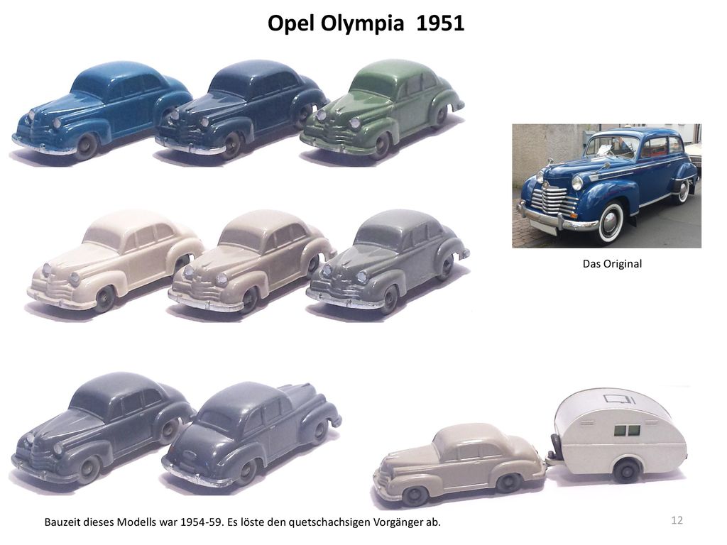 Opel Olympia 1951 Das Original