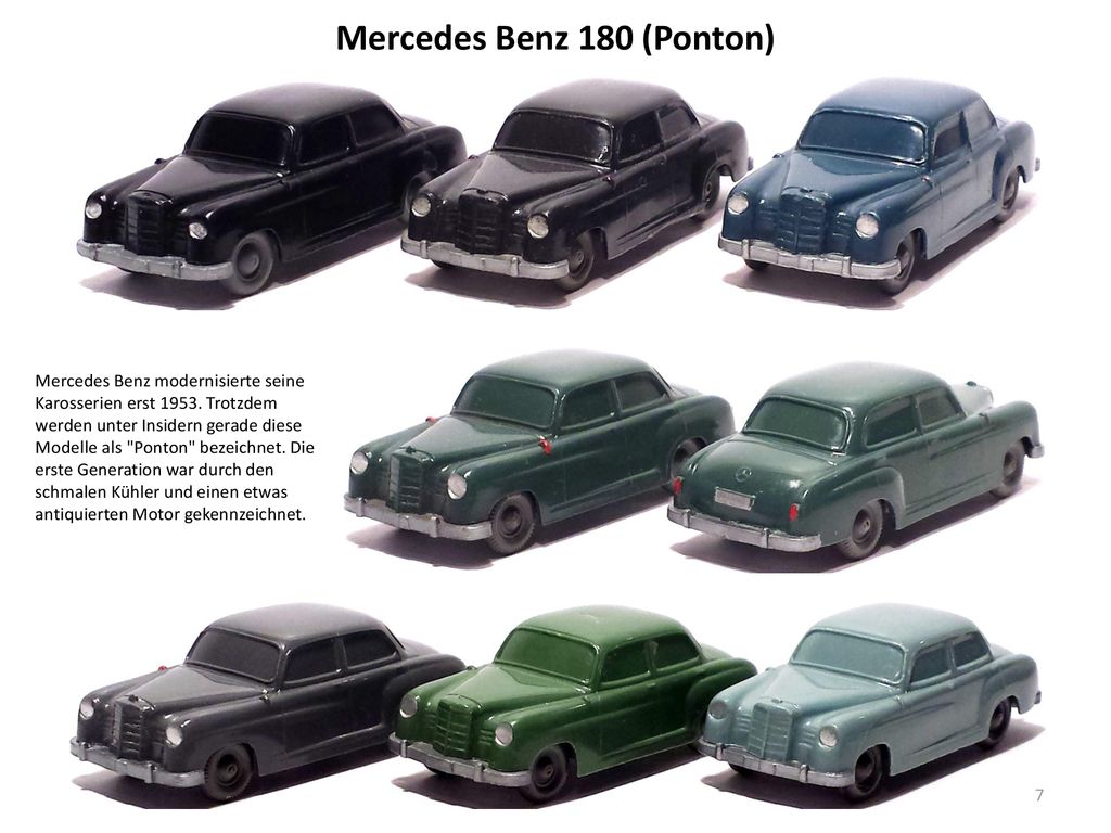 Mercedes Benz 180 (Ponton)