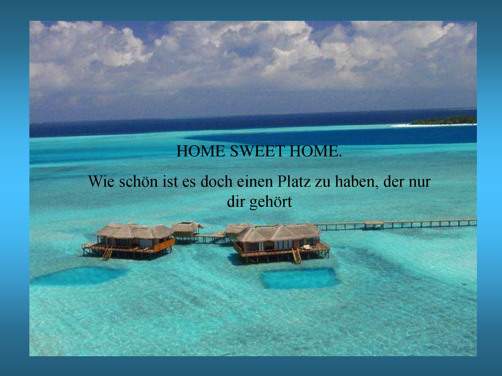 Wie schön ist es doch einen Platz zu haben, der nur dir gehört