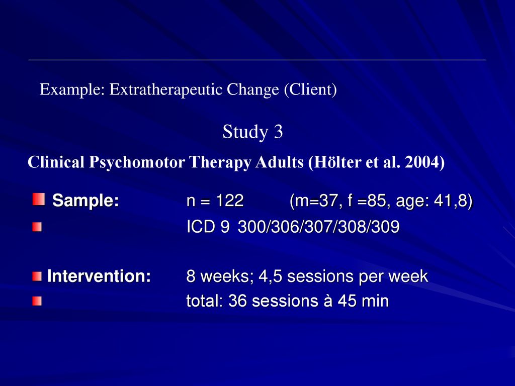 Sample: n = 122 (m=37, f =85, age: 41,8) Study 3