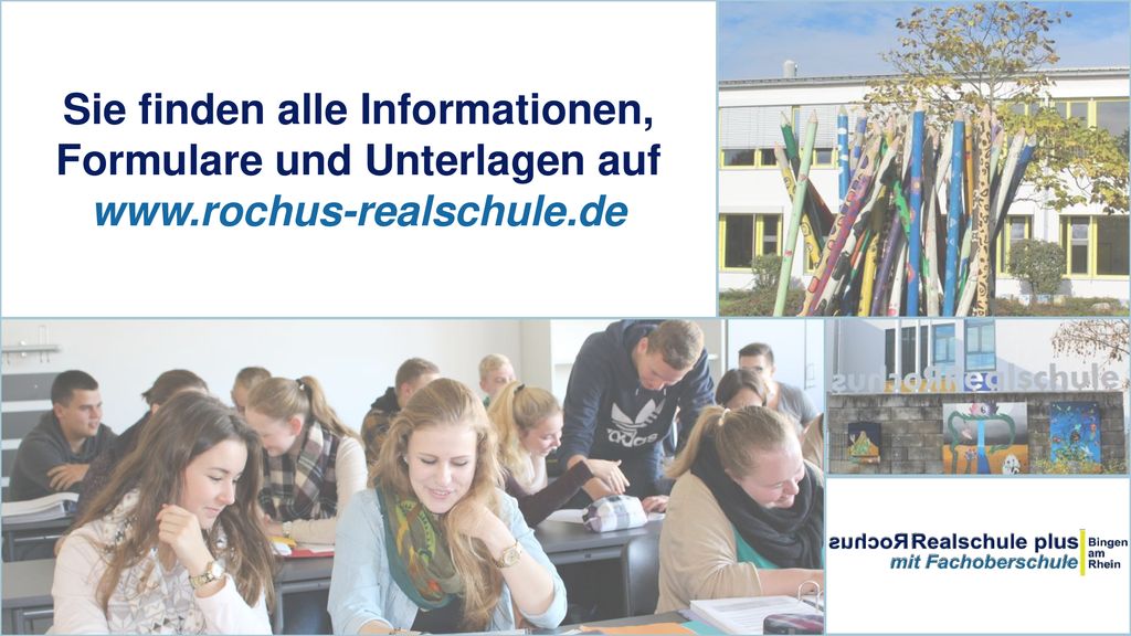 Sie finden alle Informationen, Formulare und Unterlagen auf www