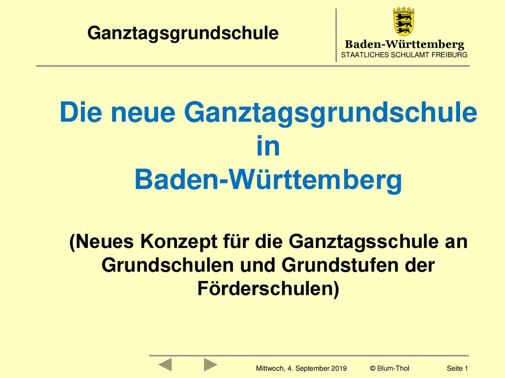 Die neue Ganztagsgrundschule in Baden-Württemberg