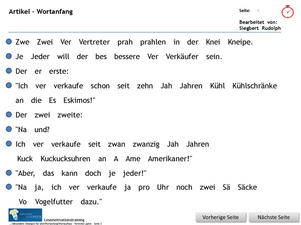 Zwe Zwei Ver Vertreter prah prahlen in der Knei Kneipe. Je Jeder will