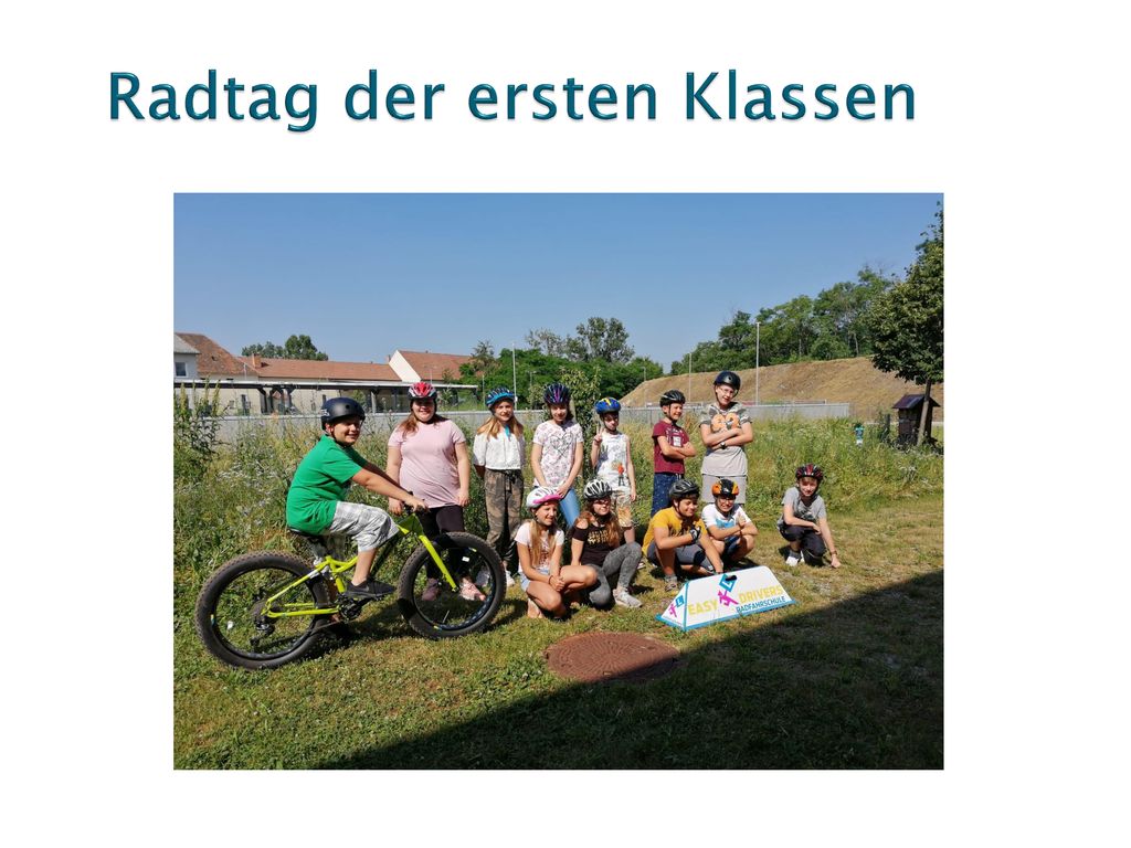Radtag der ersten Klassen