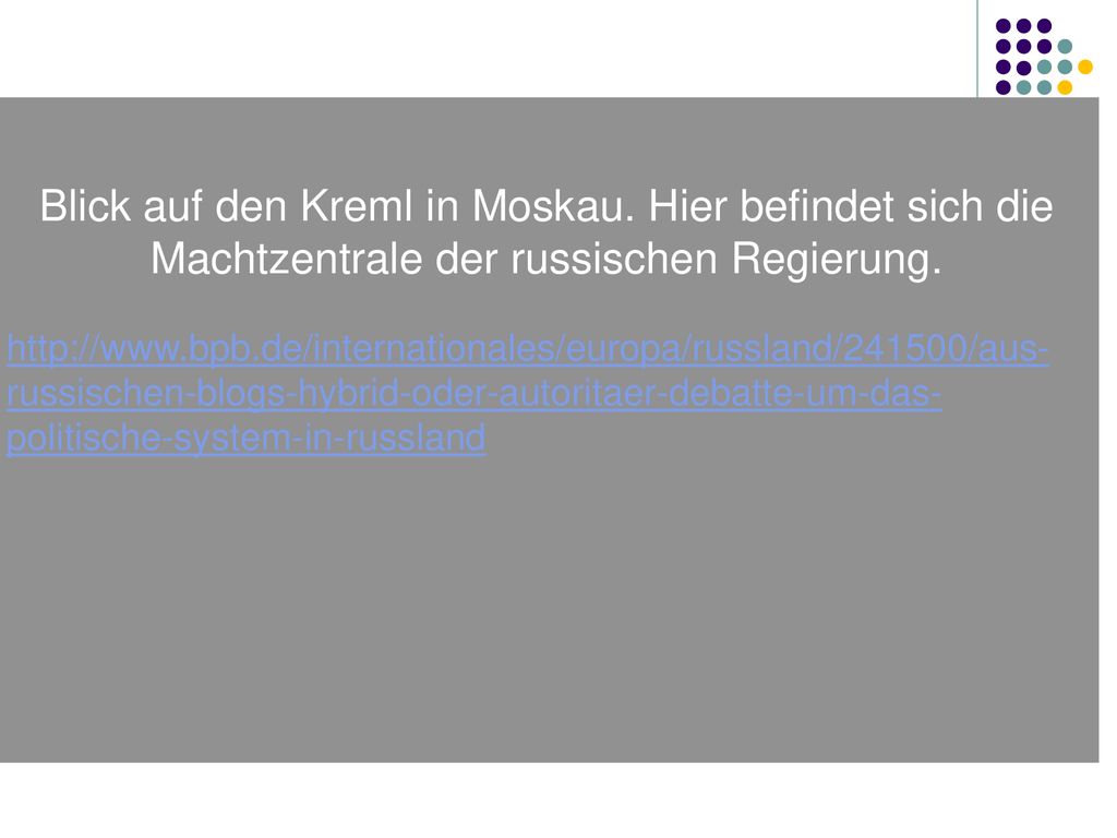 Kreml in Moskau Blick auf den Kreml in Moskau. Hier befindet sich die Machtzentrale der russischen Regierung.