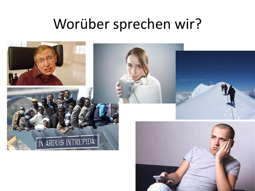 Worüber sprechen wir Vielen Dank lieber Gerhard für die freundliche Einführung.