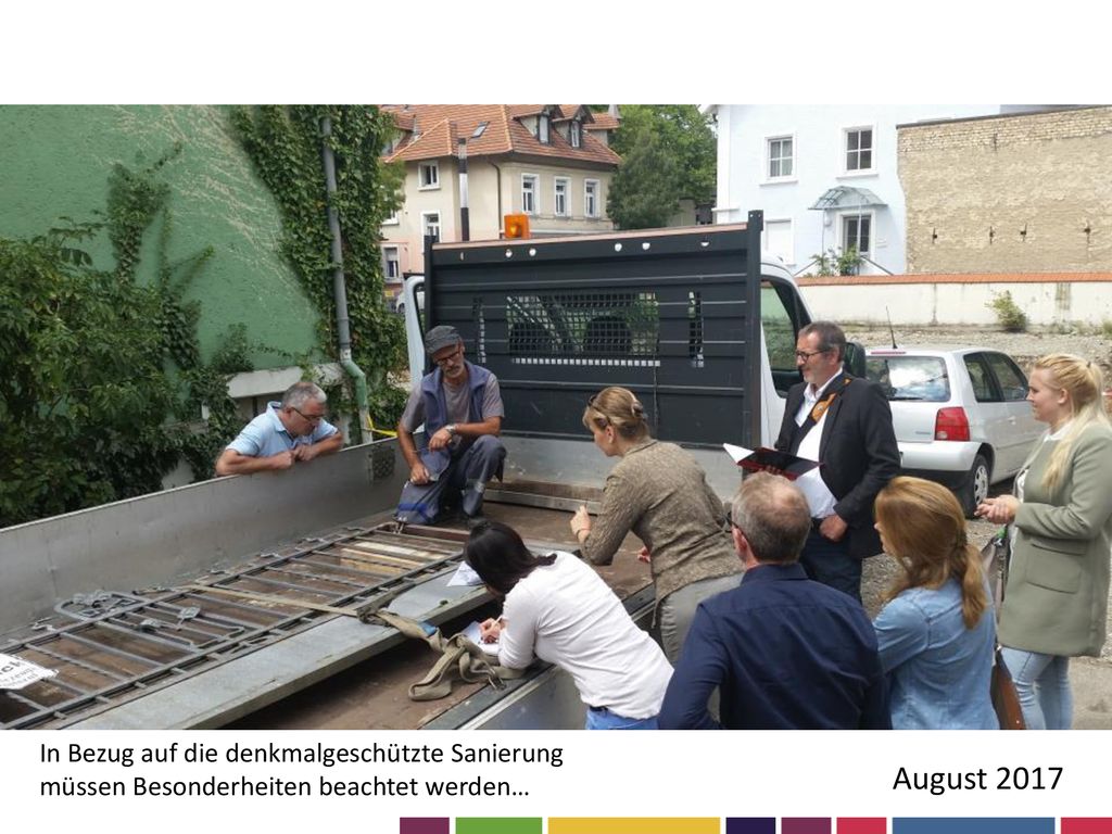 In Bezug auf die denkmalgeschützte Sanierung müssen Besonderheiten beachtet werden…
