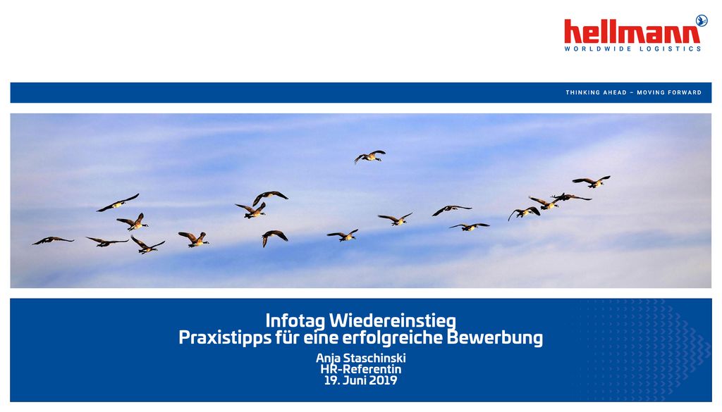 Infotag Wiedereinstieg Praxistipps für eine erfolgreiche Bewerbung