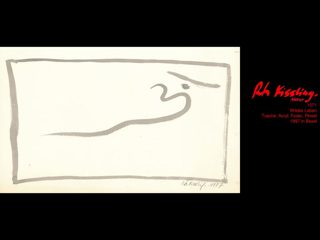 1571 Wildes Leben Tusche, Acryl, Feder, Pinsel 1997 in Basel
