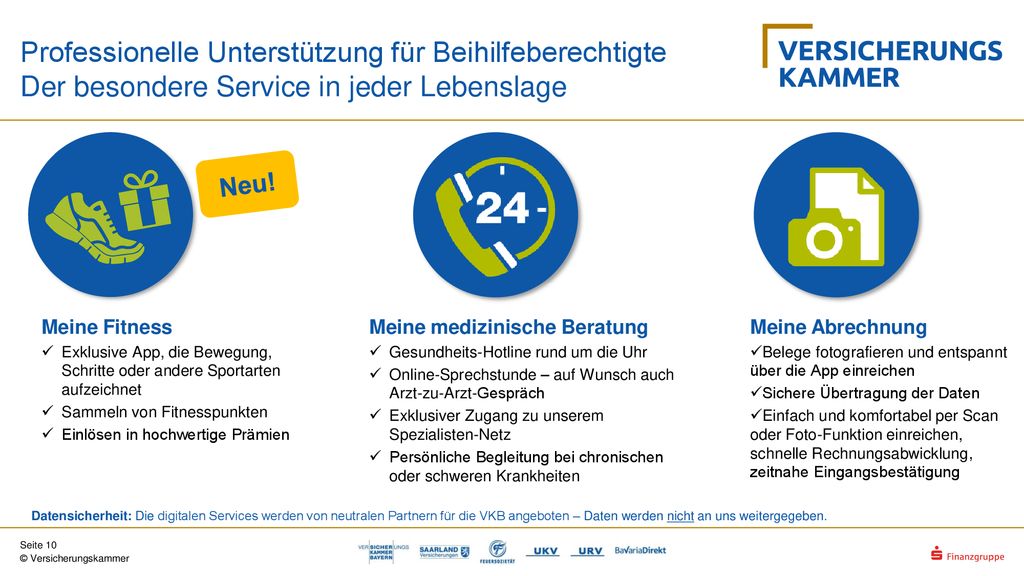Professionelle Unterstützung für Beihilfeberechtigte Der besondere Service in jeder Lebenslage