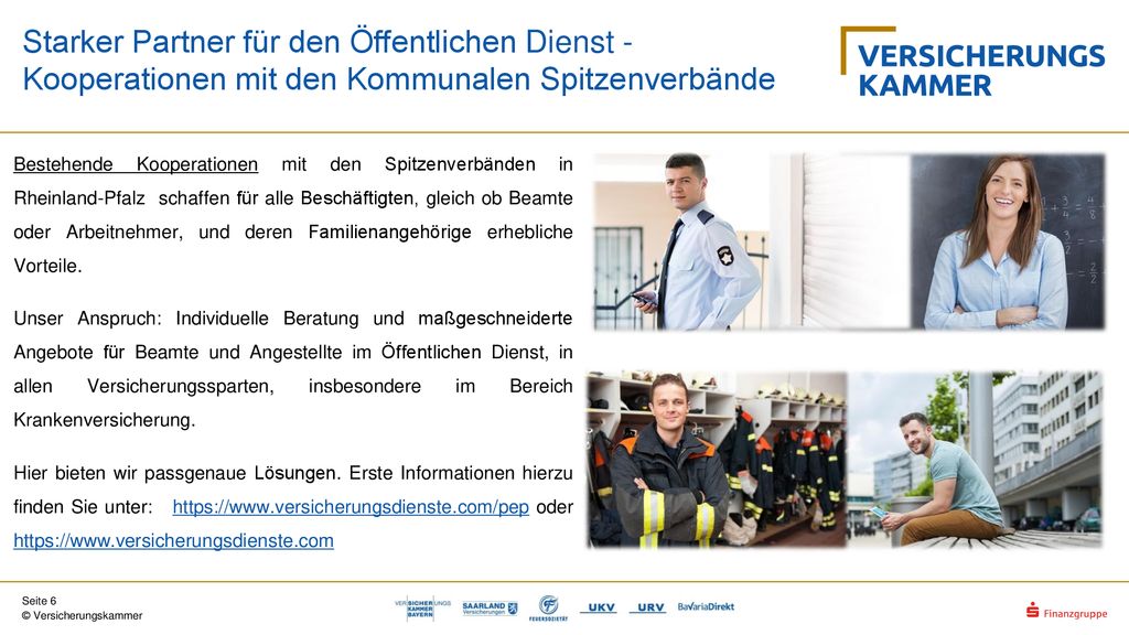 Starker Partner für den Öffentlichen Dienst - Kooperationen mit den Kommunalen Spitzenverbände