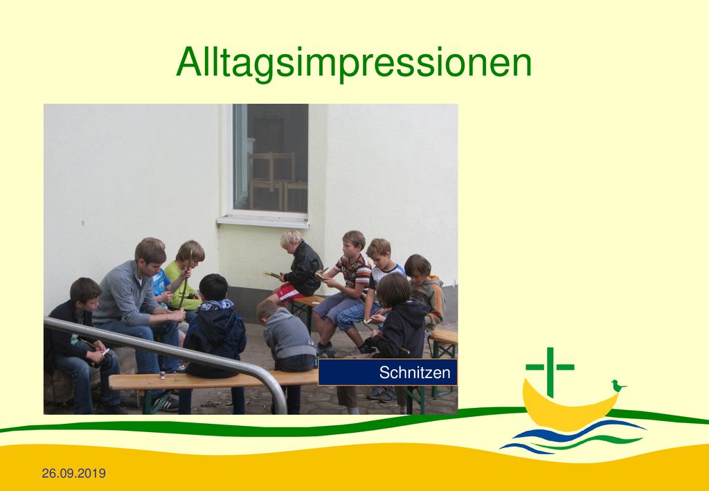 Alltagsimpressionen Schnitzen