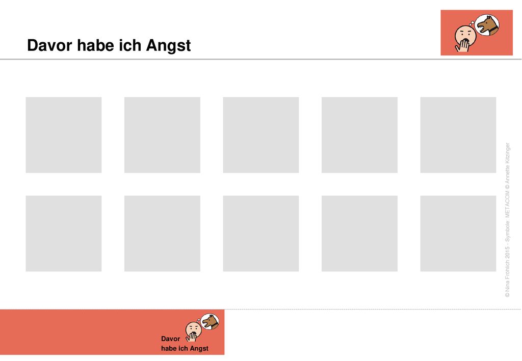 Davor habe ich Angst Davor habe ich Angst